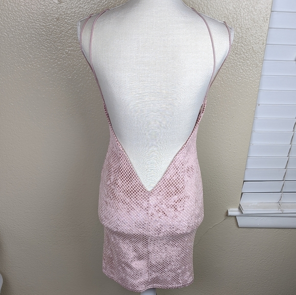 FASHION NOVA Pink Bodycon Dress - Picture 3 of 5